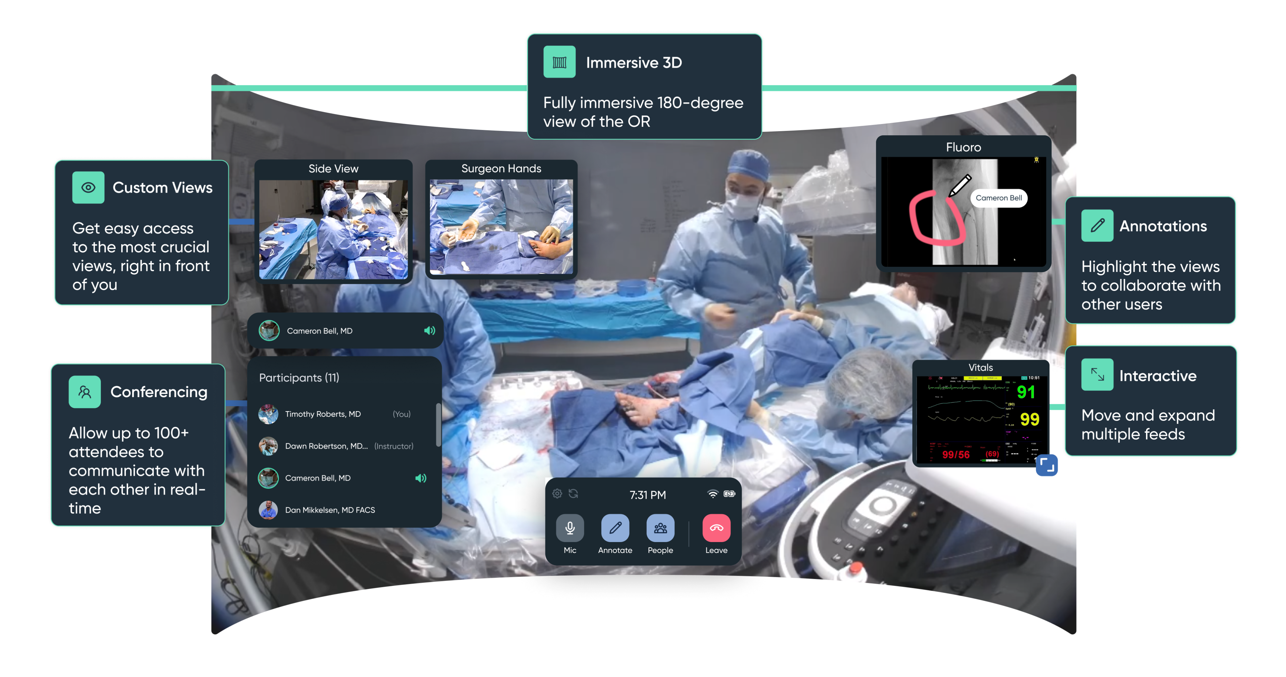 Language support platform visual
